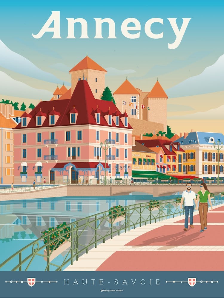 Annecy Haute Savoie Frankreich