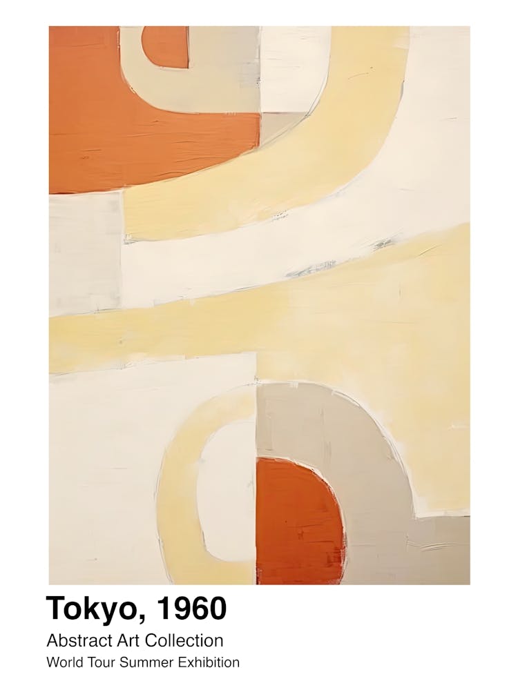 World Tour Exhibition, Abstract Art, Tokyo, 1960 5