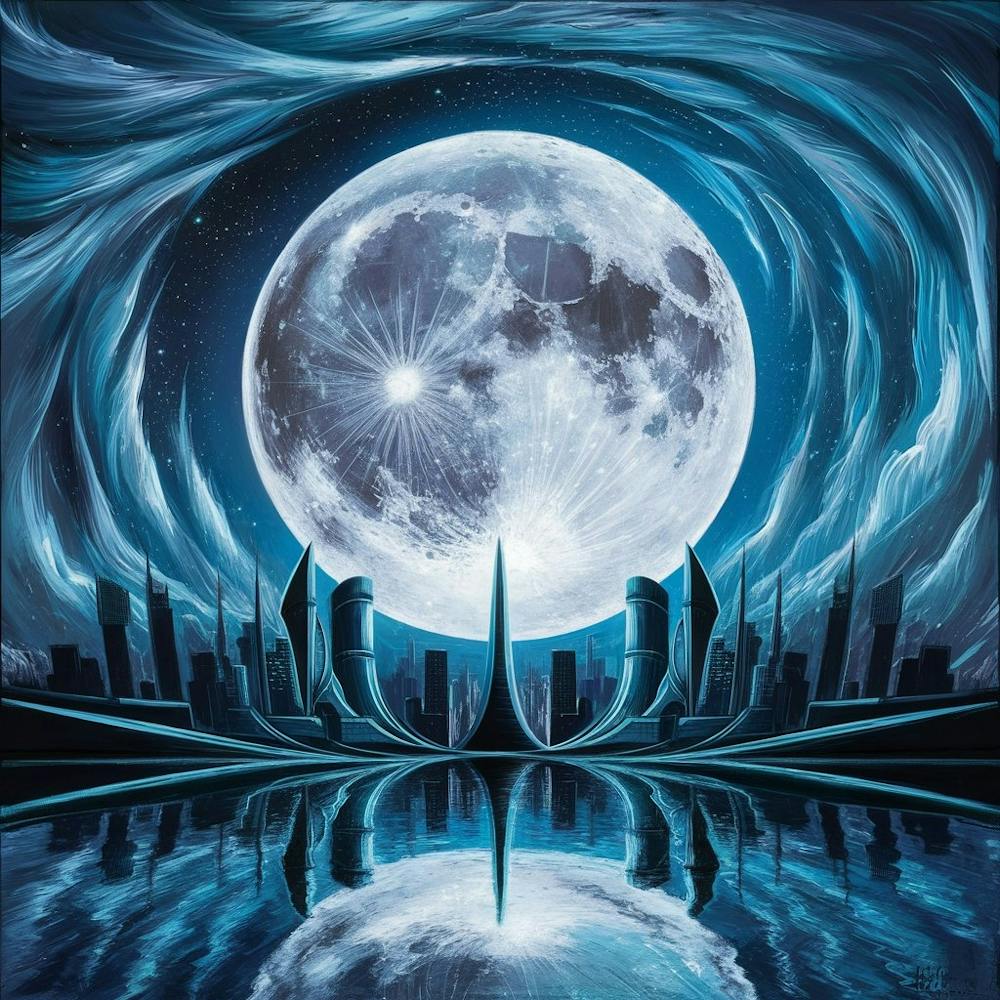 A Stunning Modern Art Painting Featuring A Massive Ne4nslucrm C0tczjcrdea Skyuh2sjti2du0dkrxey W