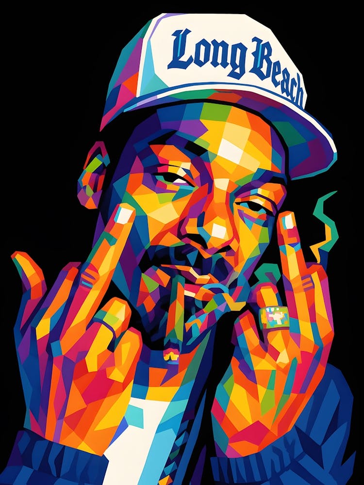 Snoop Dogg Wpap Art