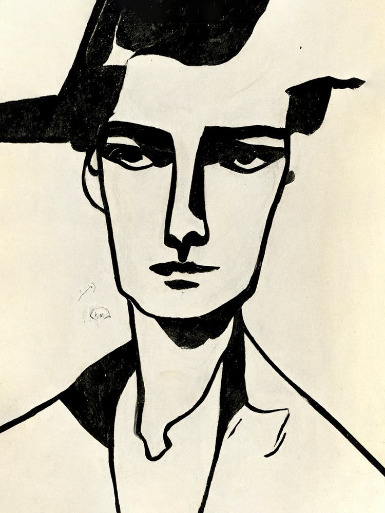 Male Sketch Portrait 2