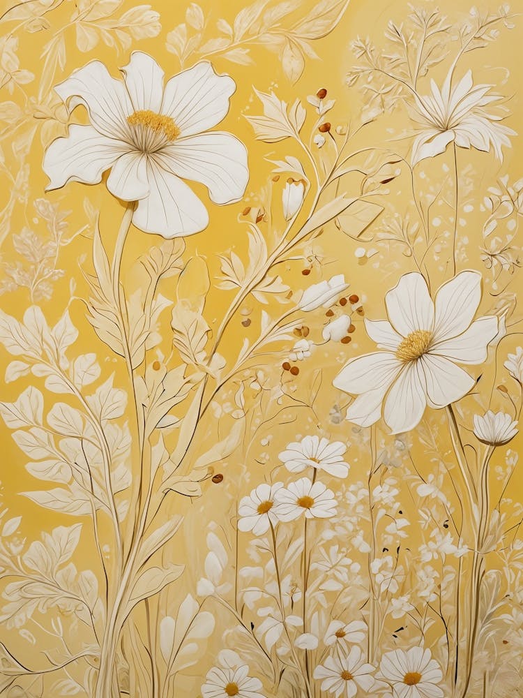 Yellow Floral no1