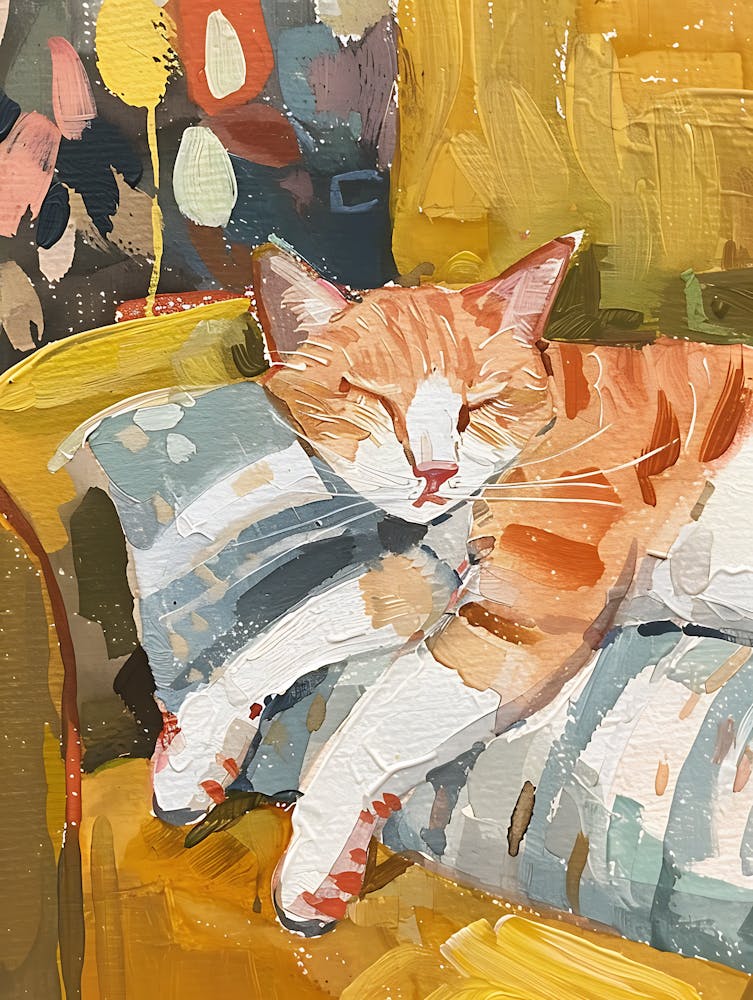 Cat In The Living Room 3