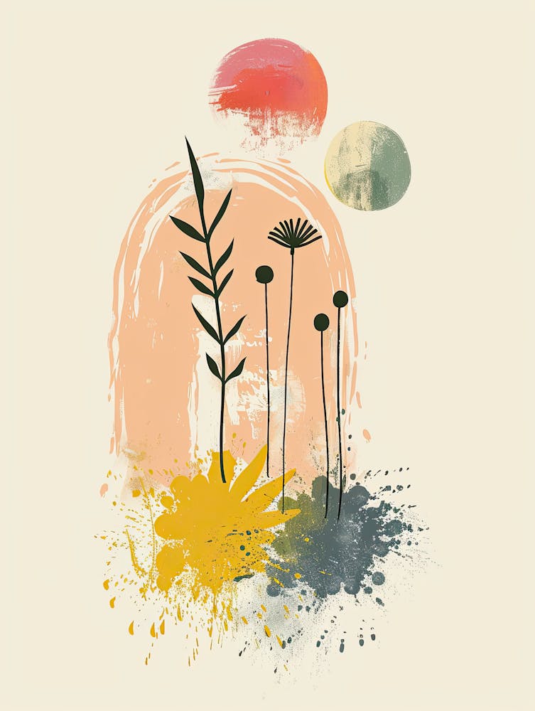 Kaleidoscope Harmony Mid Century Style