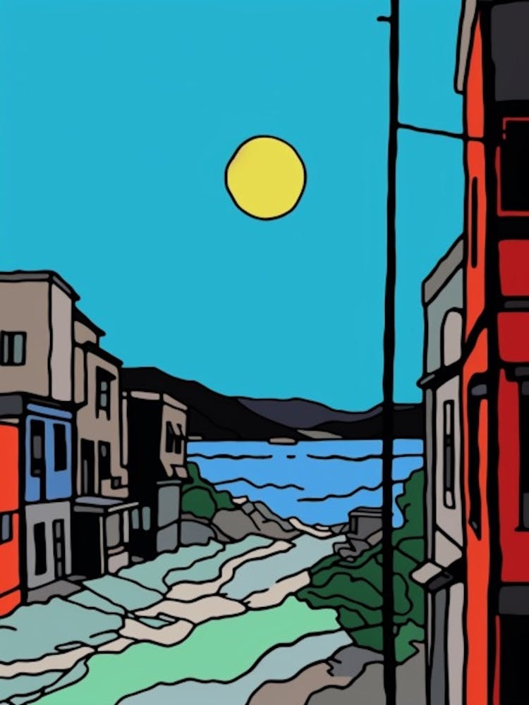 Minimalistischer Designstil von Istanbul, Türkei 4