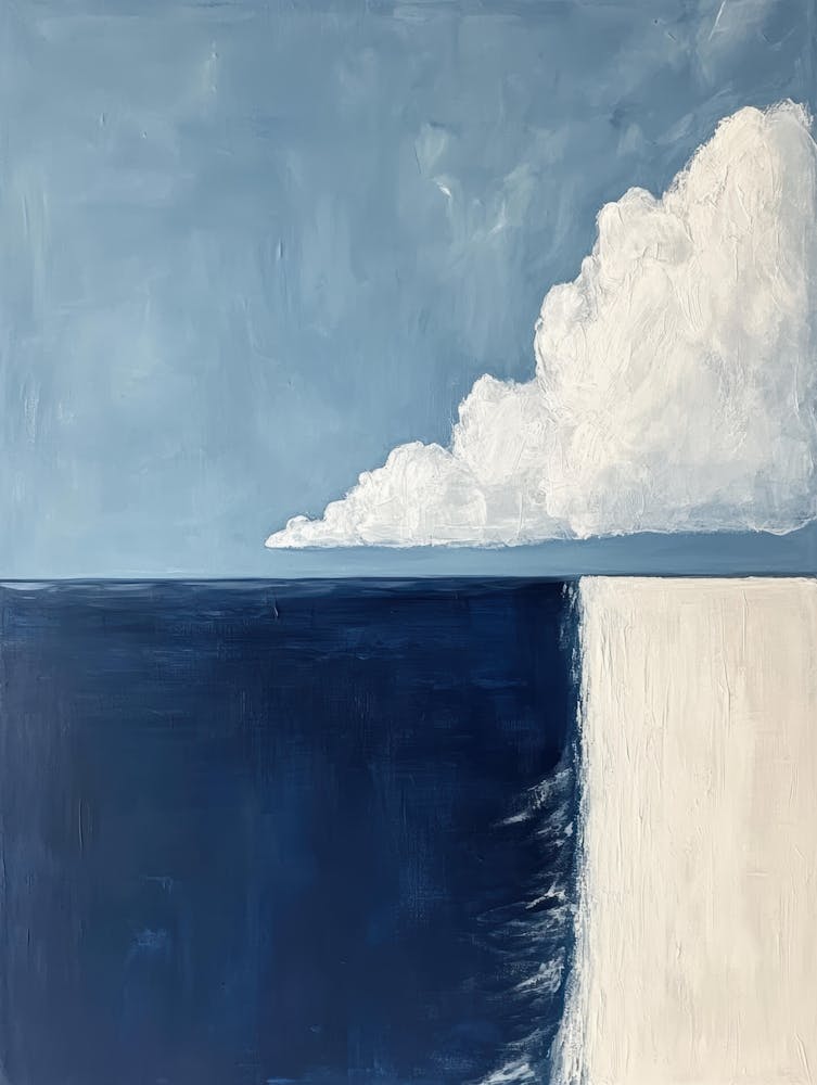 'Clouds Over The Ocean'