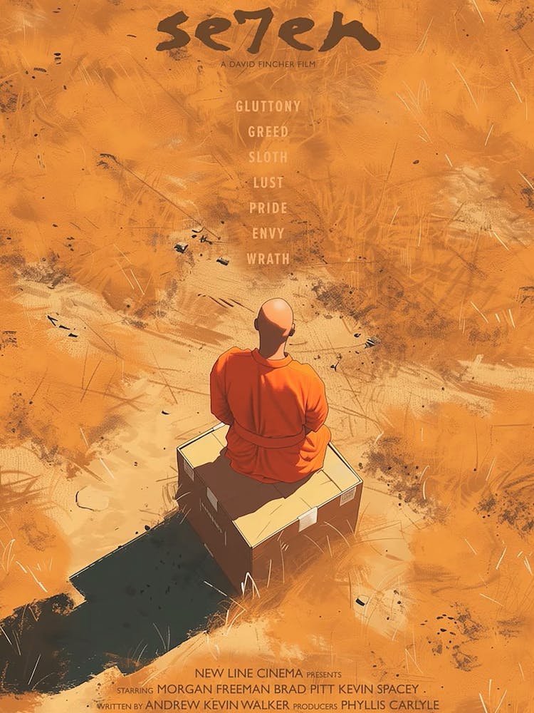 Film Seven / Brad Pit / Film Classique
