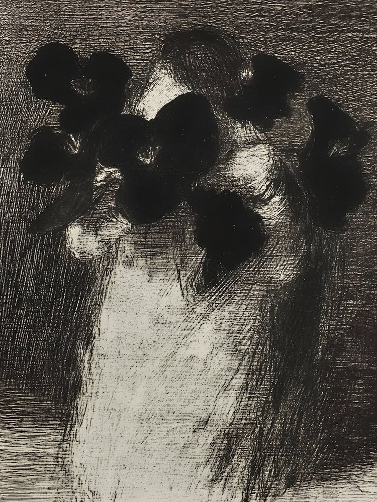 Woman With Flowers 3