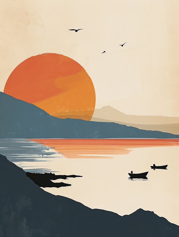 Sunset In Ireland