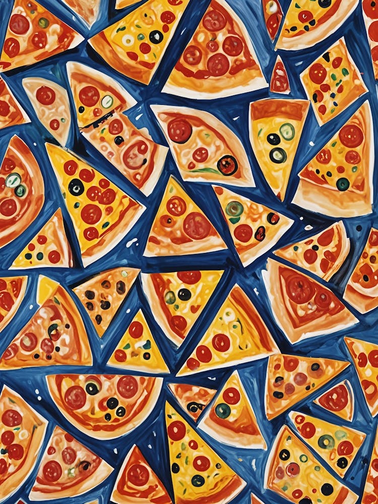 Flying Pizza Slices