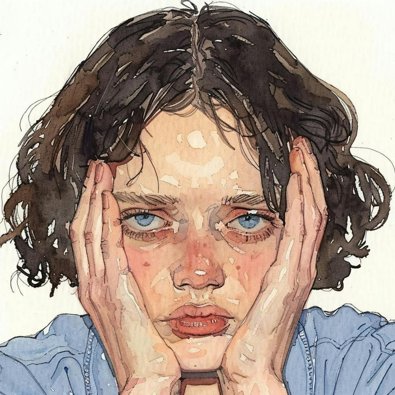 Portrait Of A Sad Girl 2