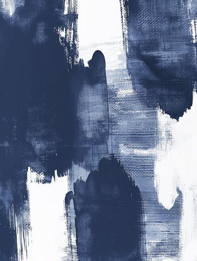 Ii Navy Canvas Print