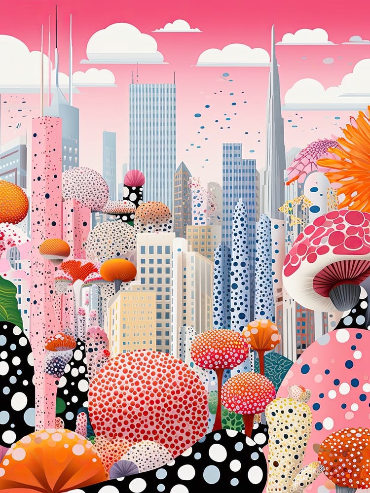 Tokyo, Illustration In The Style Of Pop Art 4