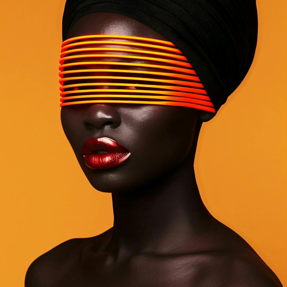 Porträt einer afrikanischen Frau 1