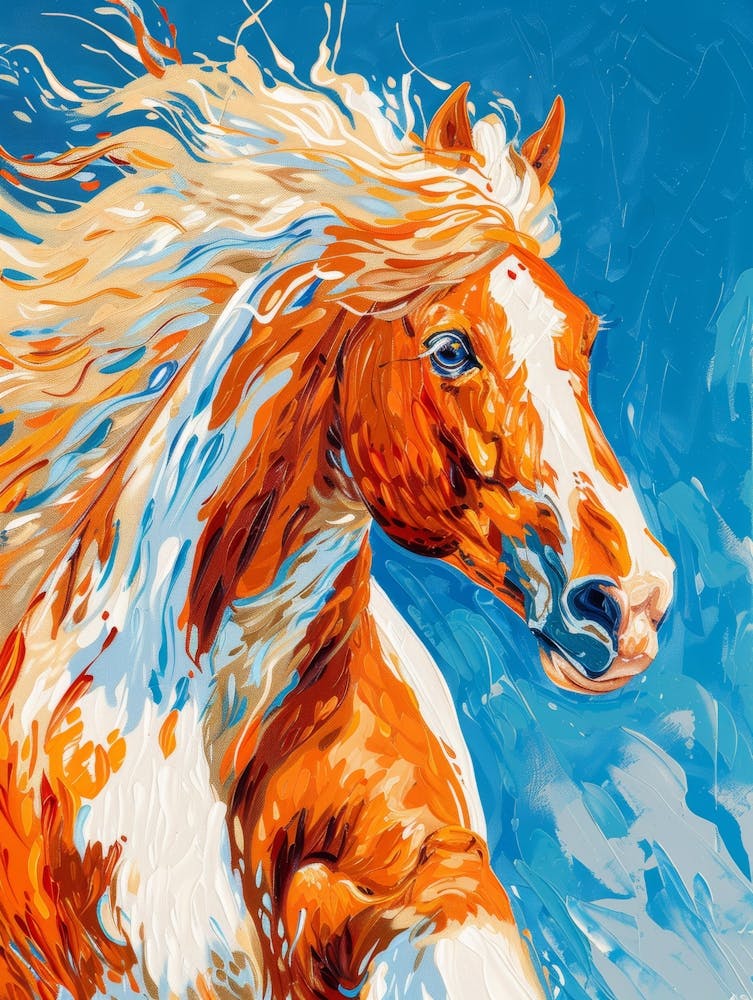 Horse With Mane