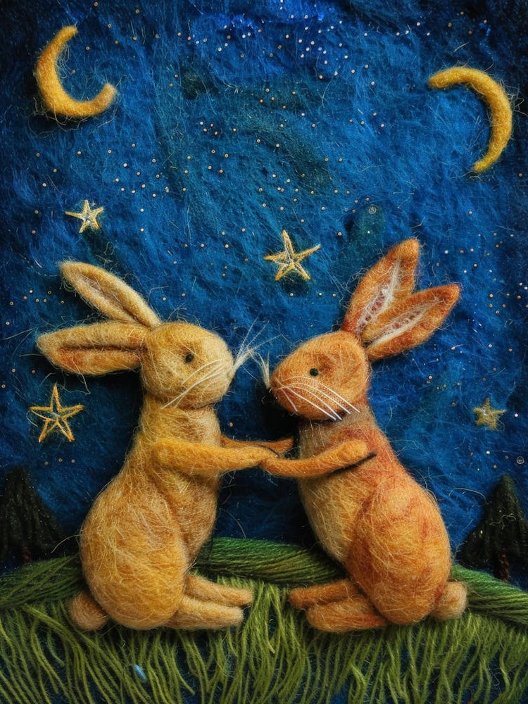 Rabbits In The Night