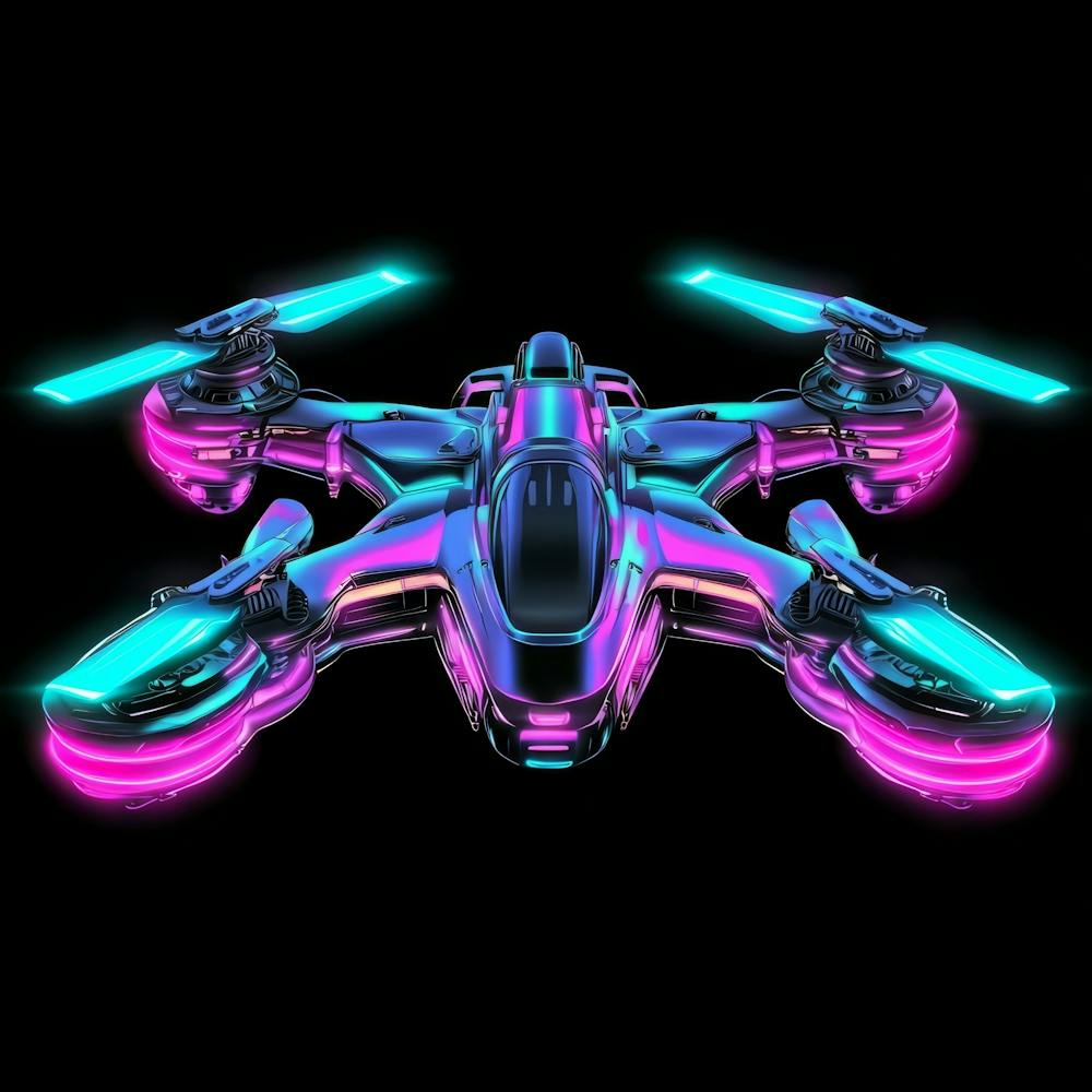 Futuristic Drone print
