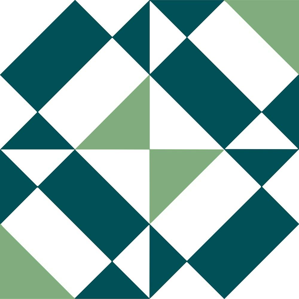 Classic Green Azulejo Pattern