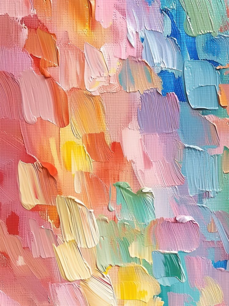 Pastels Impasto Strokes 6
