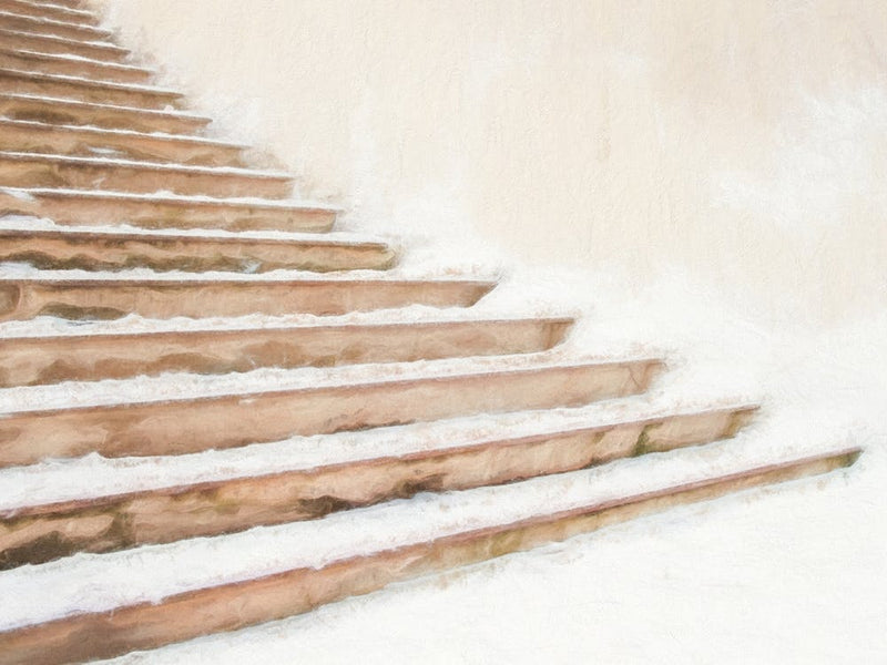 Snowy Stairs