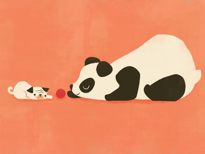Pug and the Panda
