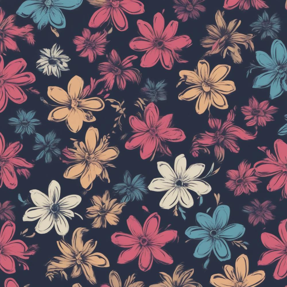 Seamless Floral Pattern 1
