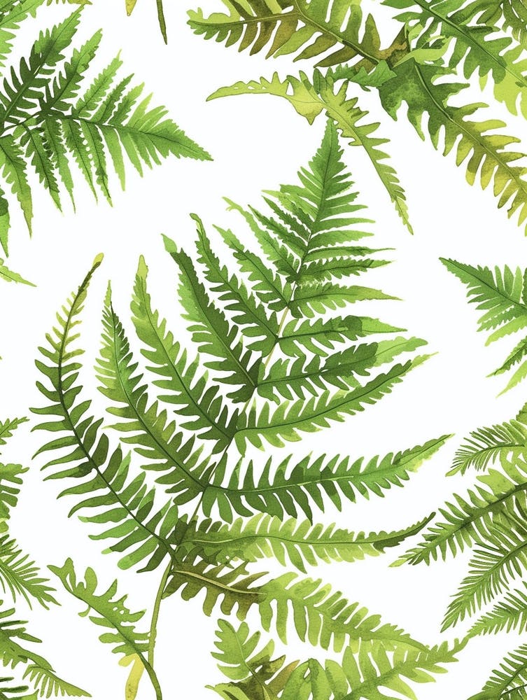 Pattern Poster Boston Fern 4