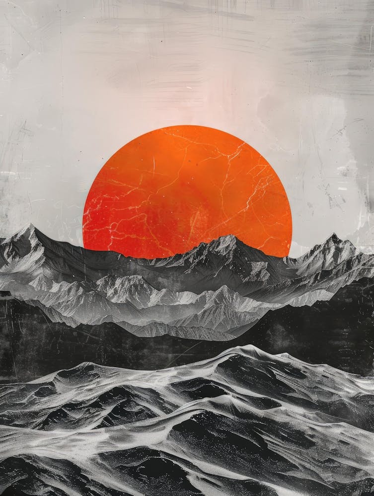 Sunset In The Mountains 38