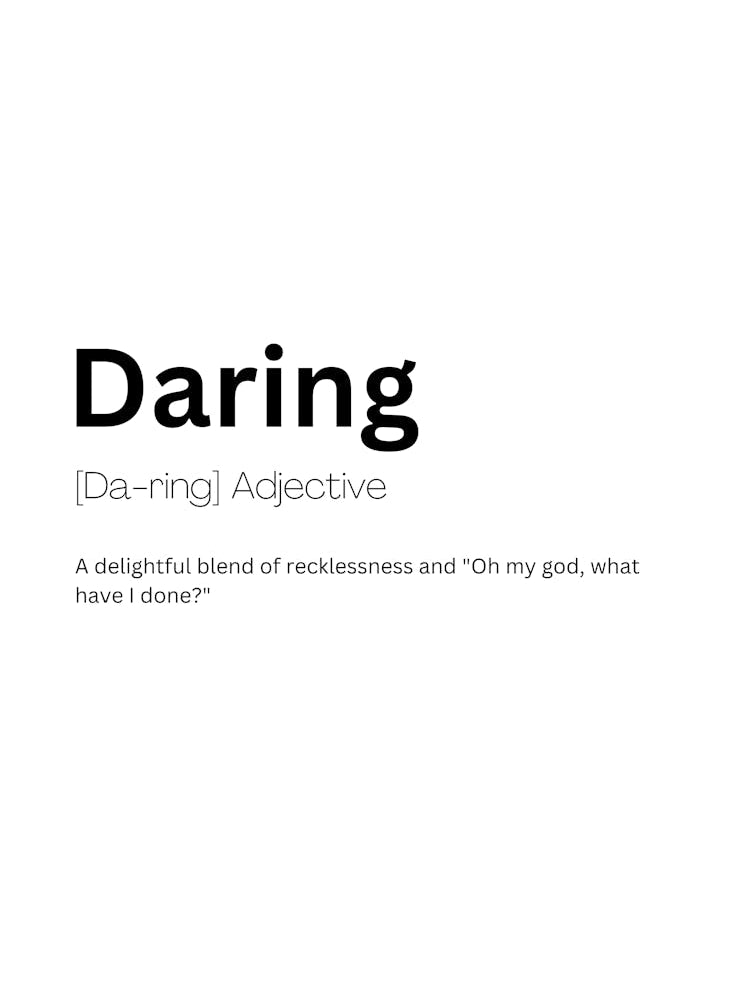 Daring Definition Meaning