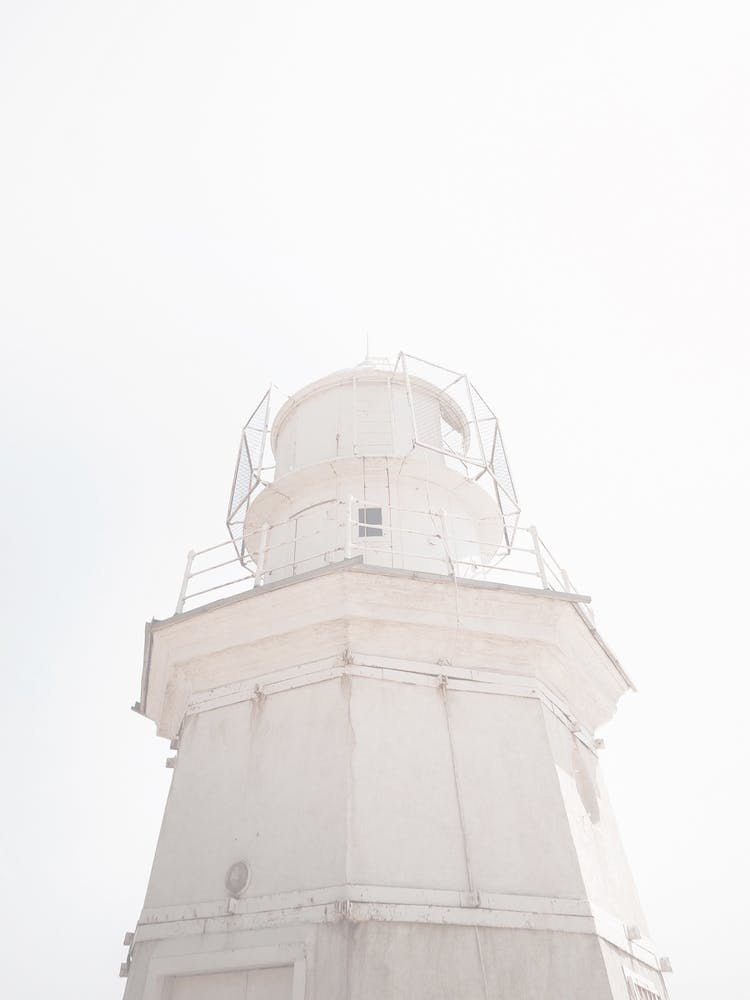Pastel Pink Lighthouse