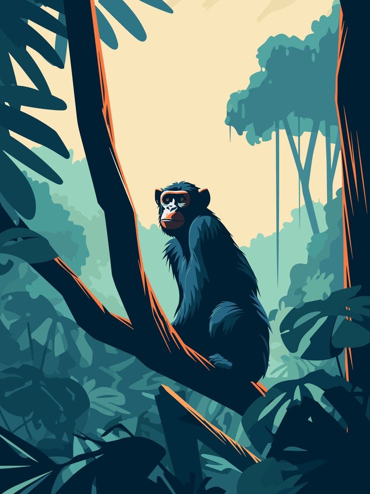 Bonobo In The Jungle