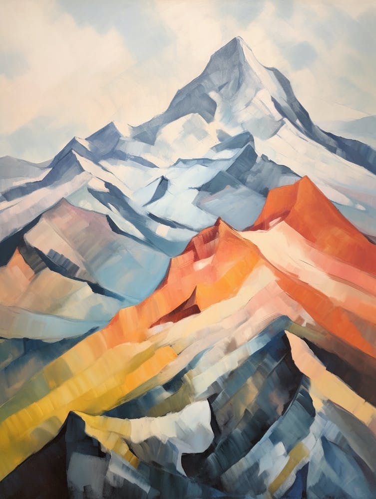 Mount Olympus Greece 8 Mountain Painting