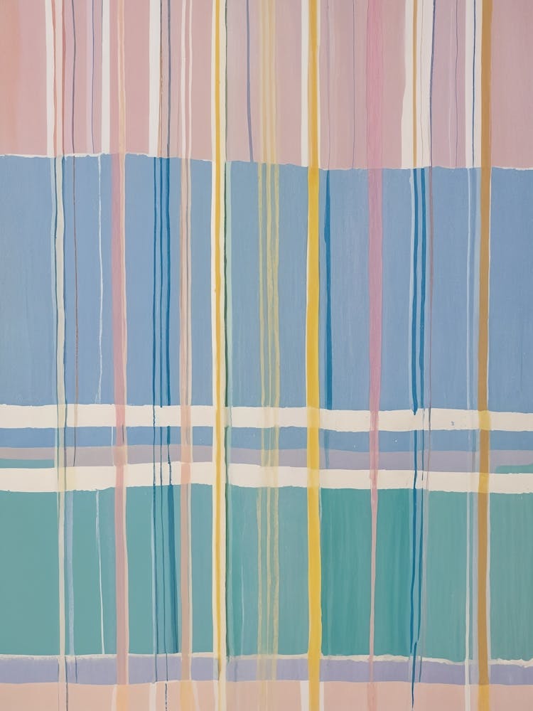 Pastel Check Stripes
