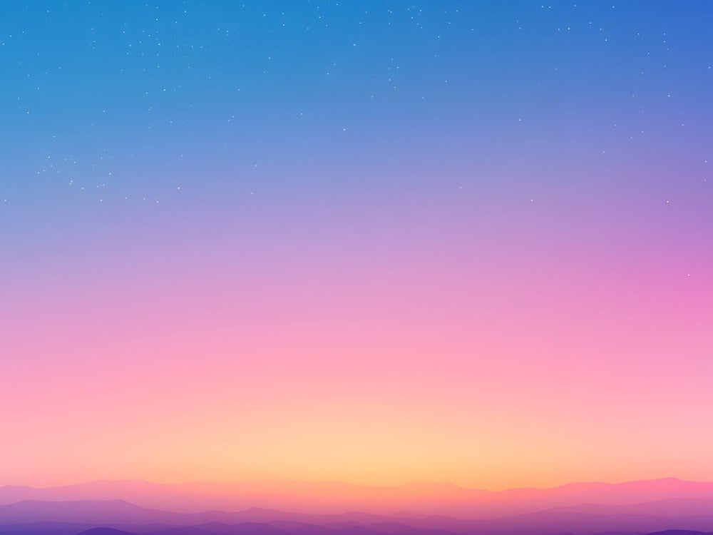 Sunset In The Mountains 20