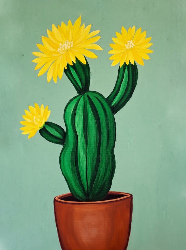 Cactus Painting
