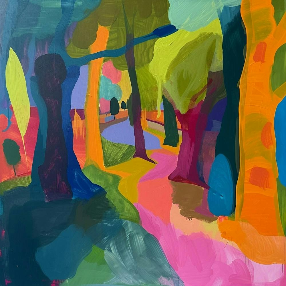 Abstract Park Collection Bushy Park London 1