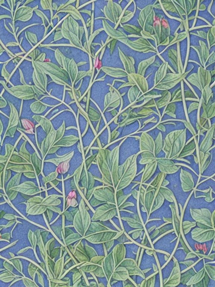 Redbud 2 tree Vintage Botanical