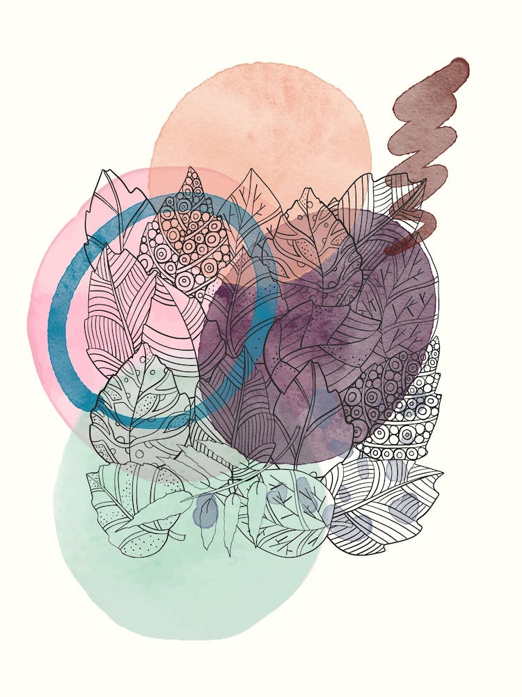 Abstract Watercolor Painting 16