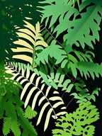 Japanese Climbing Fern Vibrant