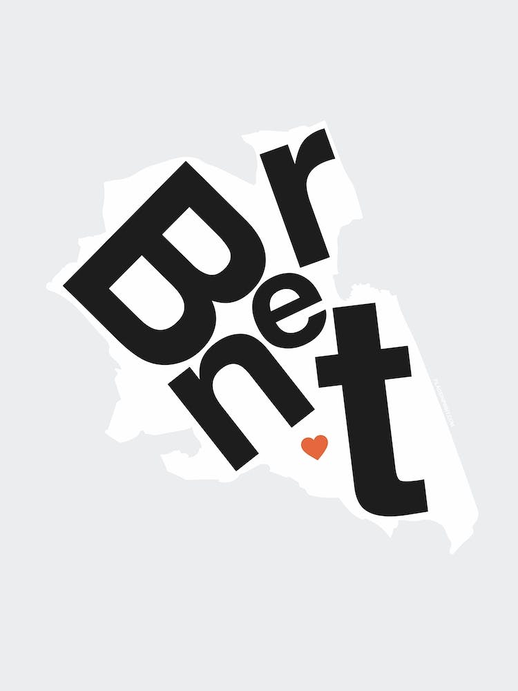 Brent Type Map