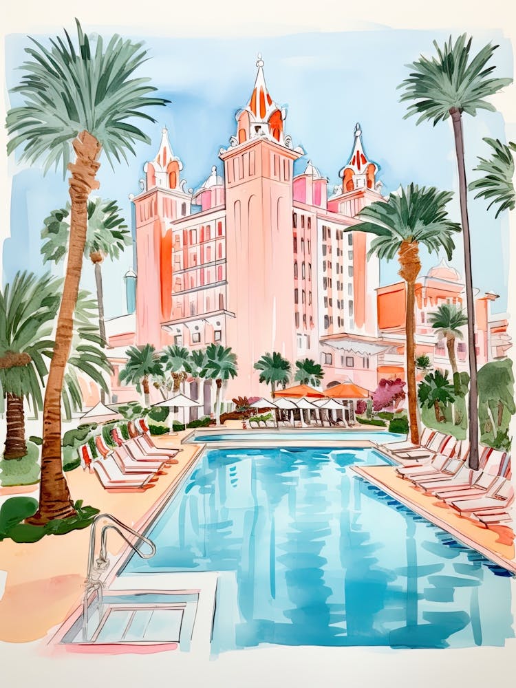 The Waldorf Astoria Orlando   Orlando, Florida   Resort Storybook Illustration 4