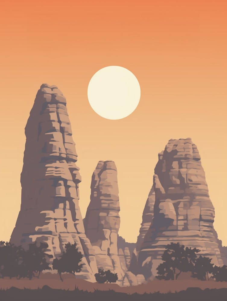 Greme National Park Art Deco 3