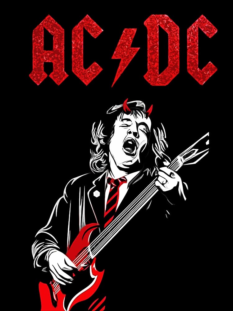 angus young Ac/Dc