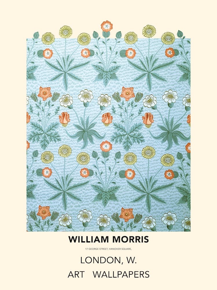 Daisy Poster, William Morris