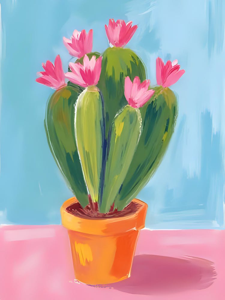Pink Cactus