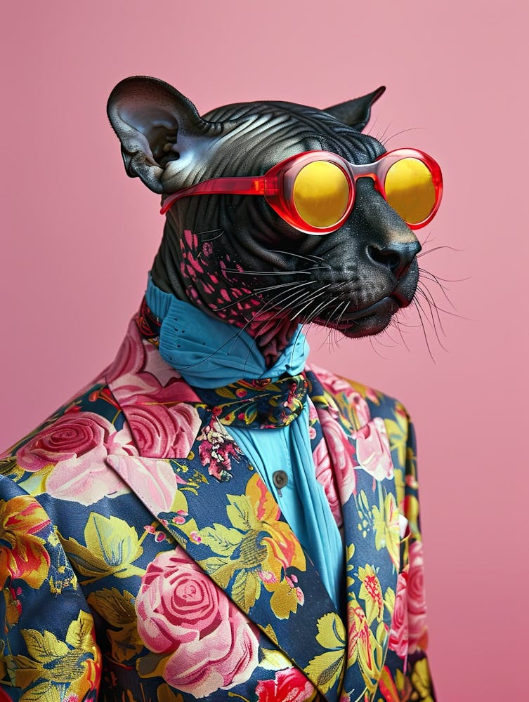 Panther in Bloom