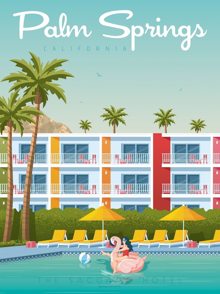 Palm Springs Saguaro Hotel California