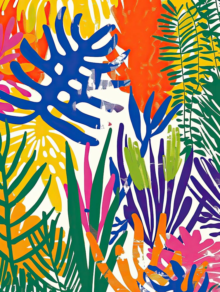 Artistic Tropics Matisse Style