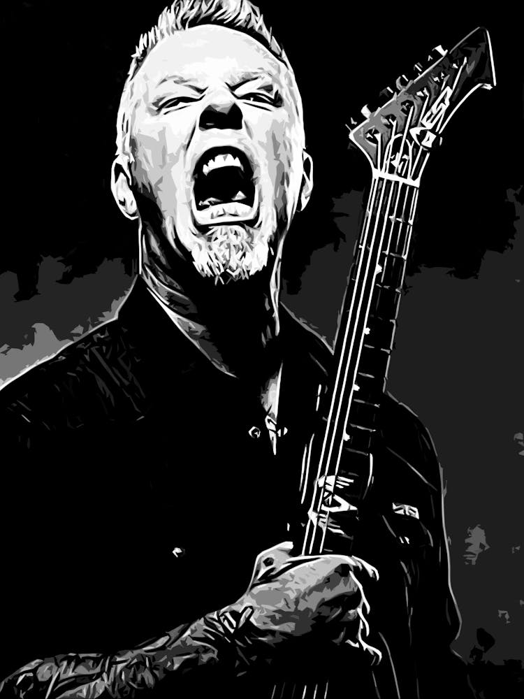 James Hetfield Metallica - Scream
