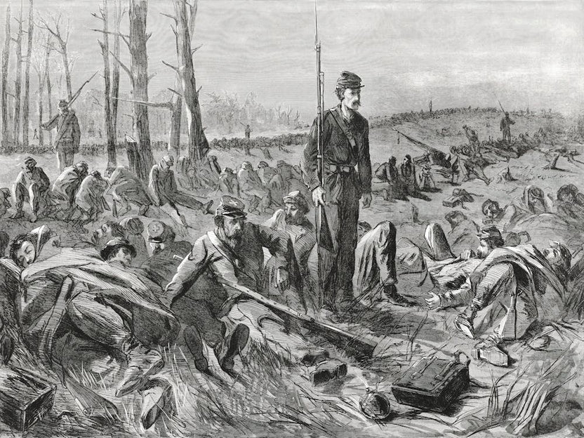 Army Of The Potomac–Sleeping On Their Arms (1864), Winslow Homer
